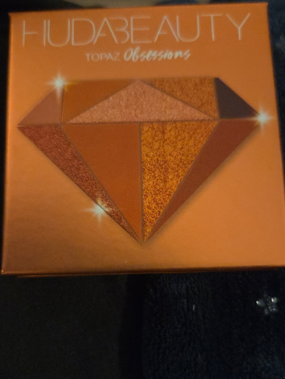 HUDA BEAUTY Topaz Obsessions Eyeshadow Palette - Orange & Bronze